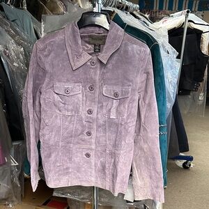 Brandon Thomas Light Purple Jean Jacket